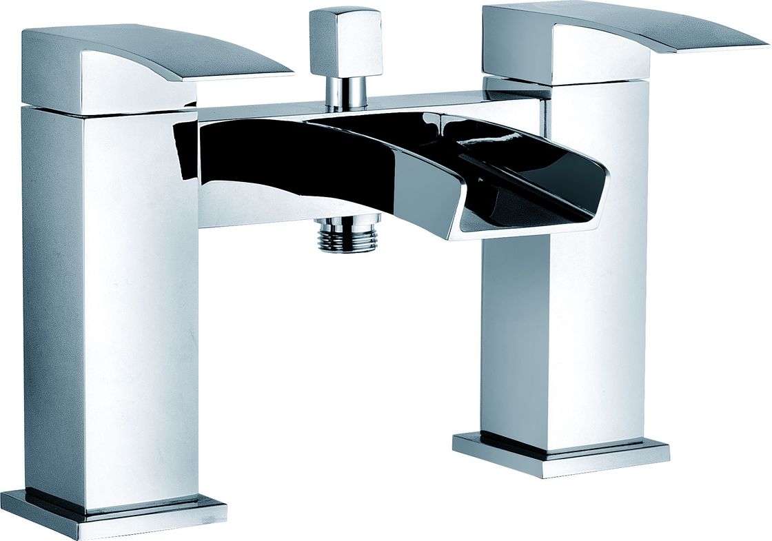 Functionality Chrome Finish Brass Material Bath Shower Mixer Faucet T8771A