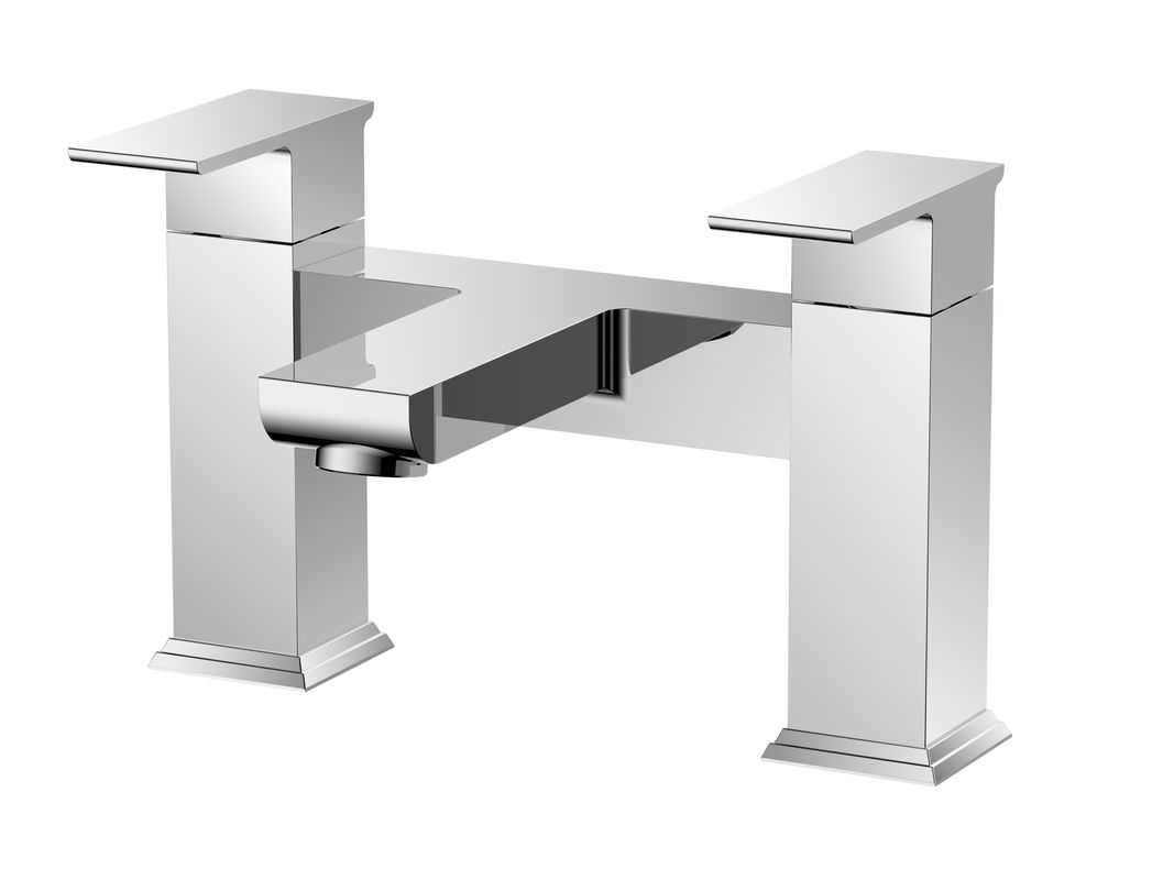 Stylish Bathroom Bath Shower Mixer Faucet In Chrome Finish T8794